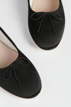 Loeffler Randall Black Satin Leonie Soft Ballet Flats -Vogue Vista Clothing HlnfOp6cWupQO7tVLXq1yMuAC4h2kpCh 1