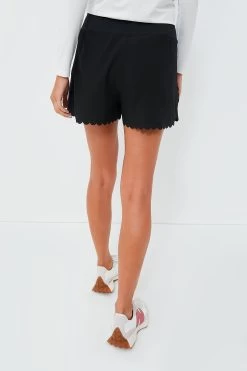 Black Scallop Marisa Tennis Short -Vogue Vista Clothing I6t6k6Jg6x1aJFATNI22IZbenxq3jfX6 1