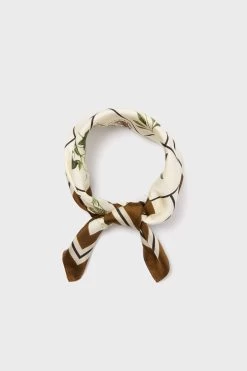 Fresher Buds Small Silk Scarf