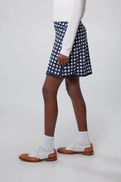 Navy Trellis Gingham 16 Inch Karrie Golf Skirt 10 Navy Trellis Gingham 16 Inch Karrie Golf Skirt -Vogue Vista Clothing IrZesBO0KNjsFTiO4DX7VR39uxzR8Bve 1