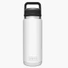Yeti White Rambler 26oz Bottle With Chug Cap