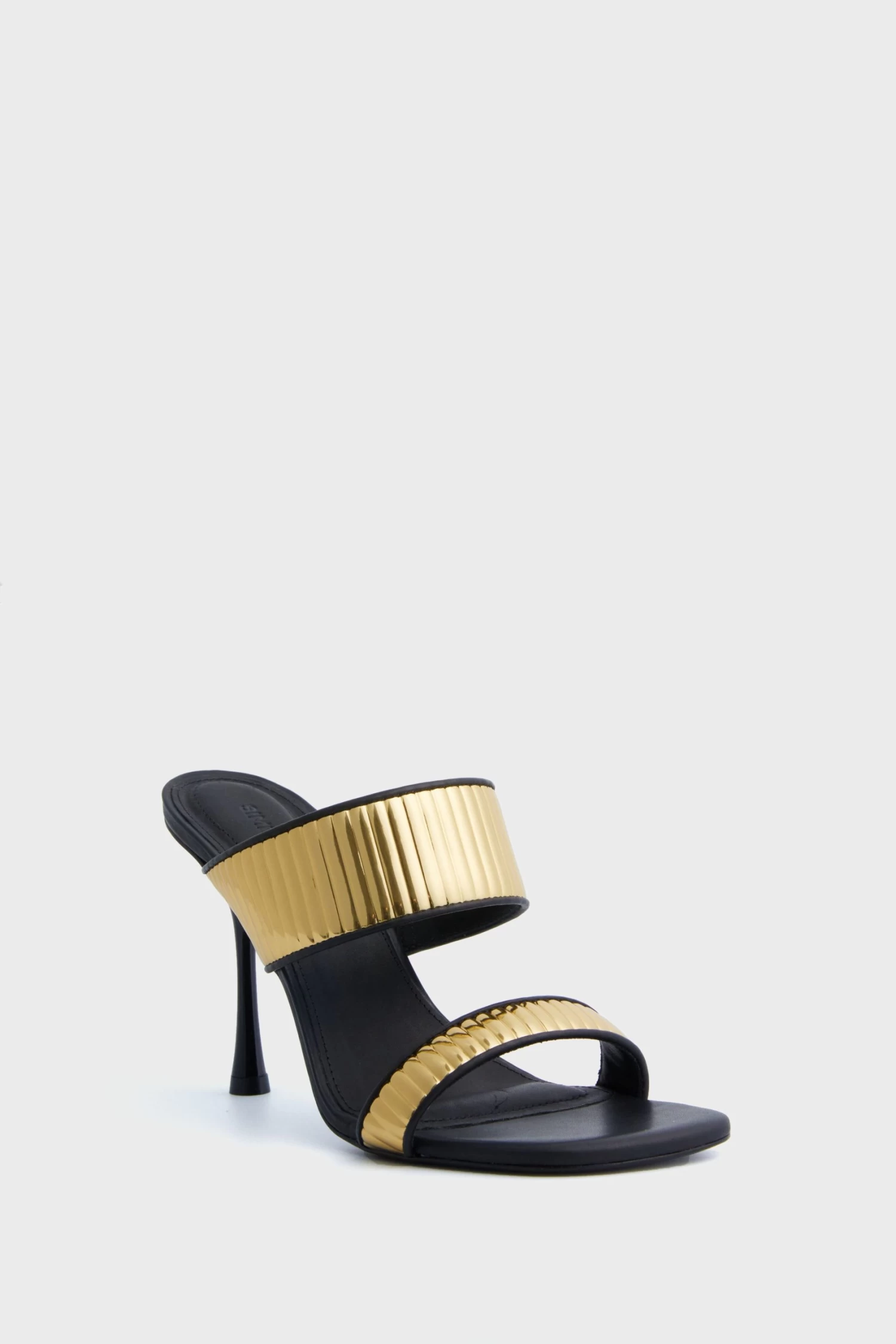 Black Gold Carter Heeled Sandals 1 Black Gold Carter Heeled Sandals