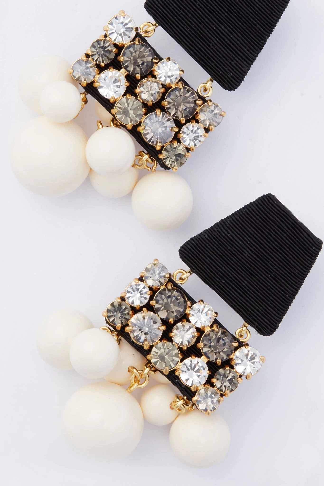 Black Olivia Earrings 2 Black Olivia Earrings - Image 2