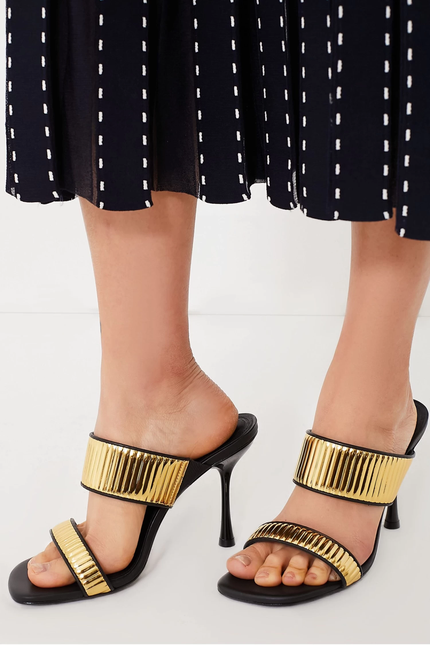 Black Gold Carter Heeled Sandals 5 Black Gold Carter Heeled Sandals - Image 5