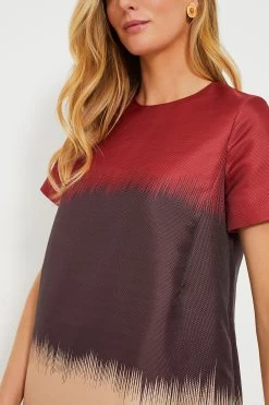 Sienna Stripe Short Sleeve Marlowe Dress -Vogue Vista Clothing JjMzD7ZR34CgWi5nKicQqpkxAseFlT1A 1