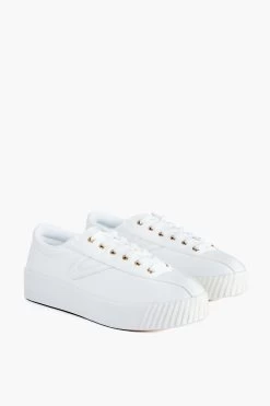 Tretorn White Nylite Bold Plus Canvas Sneakers -Vogue Vista Clothing JjbK7cjYc3srmYkr6CEVkT0GNeBxs2kx 1