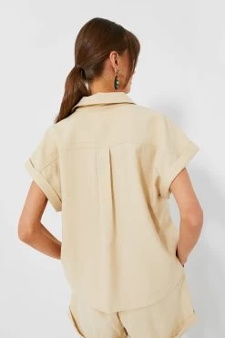 Khaki Scottie Shirt -Vogue Vista Clothing KIiZ84X3KGnhZ0VsdAdmrAs6eUIva4g0 1