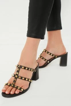 Black Foster Stud Sandals -Vogue Vista Clothing KRjUd6sf24zT6txM5j6WvE6cmqI0pm4F 1