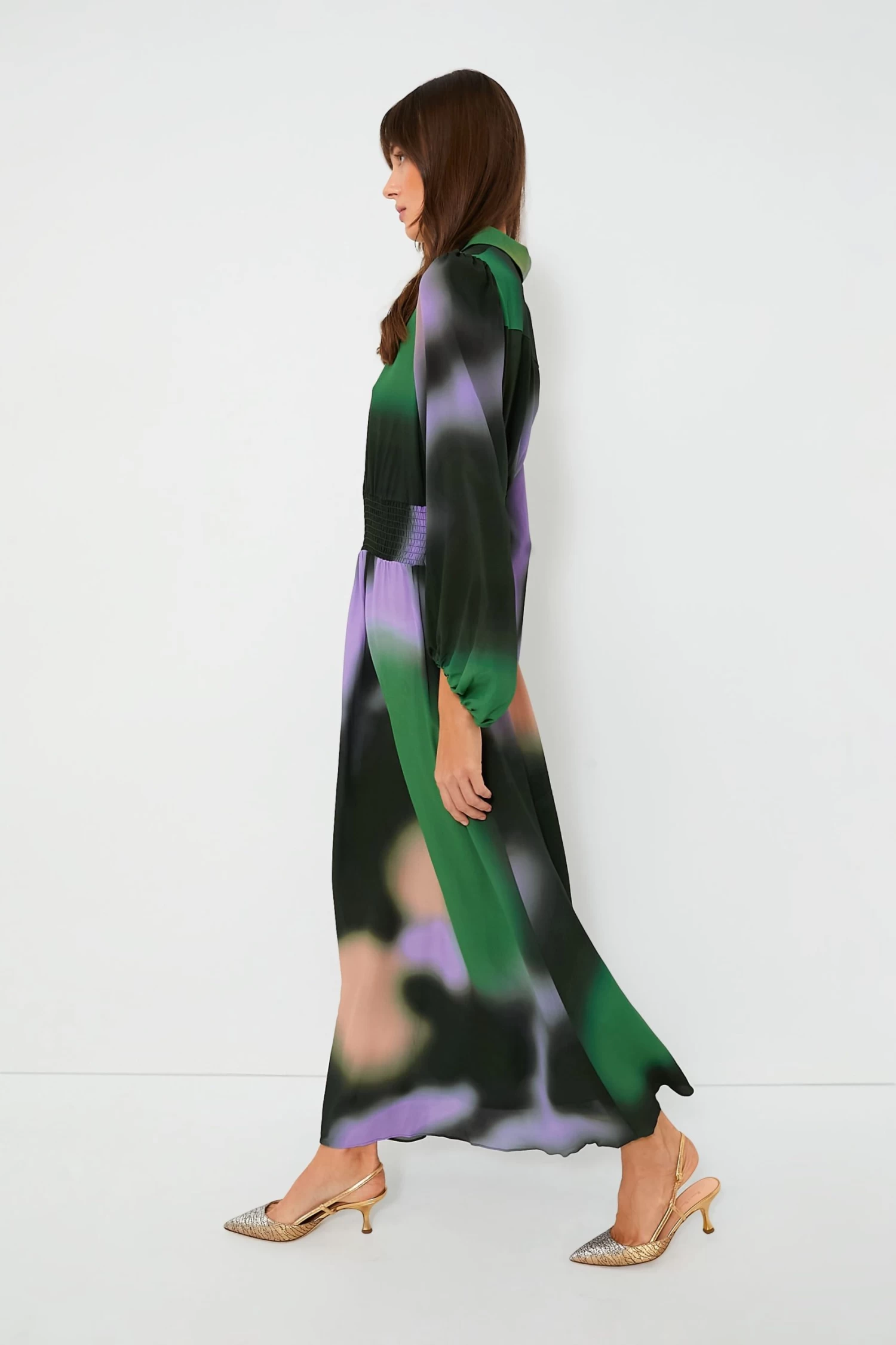 Baum Und Pferdgarten Green Fade Amber Dress 3 Baum Und Pferdgarten Green Fade Amber Dress - Image 3