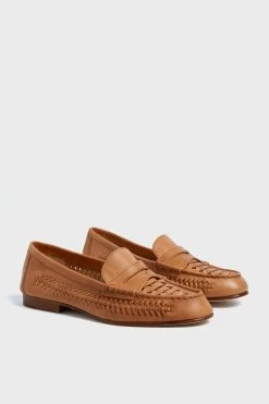 Veronica Beard Natural Penny Woven Loafers -Vogue Vista Clothing LeLrbczskKVIBUlZfX24Lj00c9vB1Spl 1