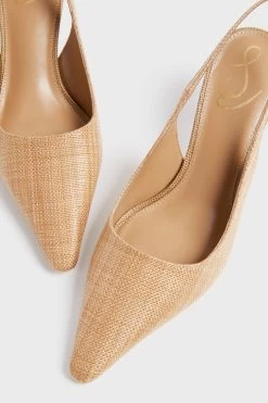 Sam Edelman Buff Tan Bianka Sling Back Heels -Vogue Vista Clothing Lo9uDV1kL7Xq8GXRl853B4uVkNnj8dwO 1
