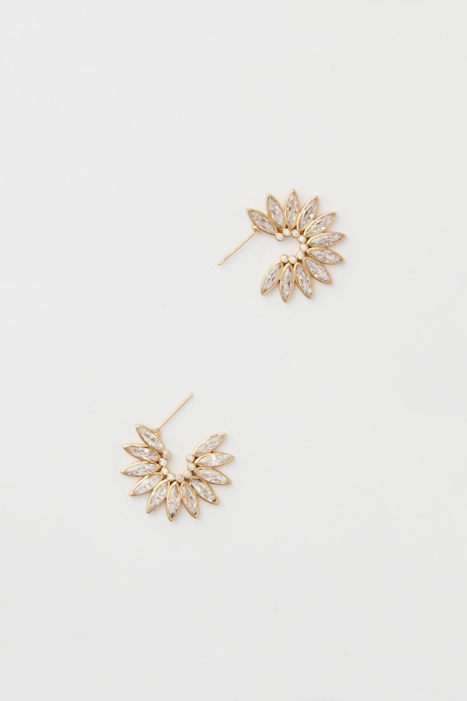 Gold Ines Hoops 1 Gold Ines Hoops