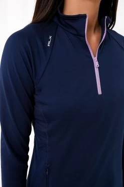 Long Sleeve Luxury Performance Jersey Knit Hybrid Mesh Quarter Zip Pullover -Vogue Vista Clothing MHmmthaD1OHzpqnEQGCUXLEVVdIotIAb 1