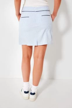 Periwinkle And White Seersucker Skort -Vogue Vista Clothing MKbKXMlpP0FT5IUjYfn62Xew8PpF9th0 1