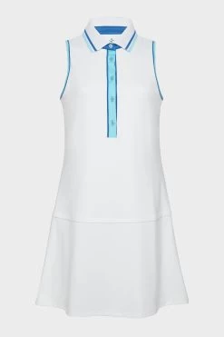 Lisbon Piped Sterling Tennis Dress -Vogue Vista Clothing MQCwnfwb30kawuN3yoMdIIceTeJ7KE25 1