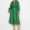 Jewel Green Calypso Shirt Dress