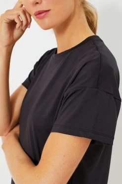 Black Short Sleeve Ryan Boyfriend Tee -Vogue Vista Clothing NChEFNlTuZNFQrvbAoMRfVcQDq5Gfoqj 1