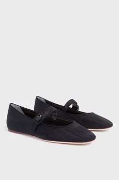 Loeffler Randall Black Moire Ginger Flats -Vogue Vista Clothing NRdwHgAtBcWkgIntfBSdGfrXmZ8H8m3k 1