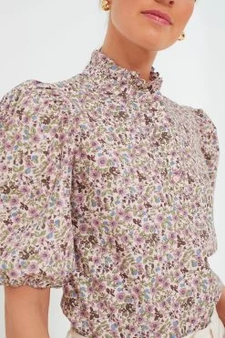 Blush Floral Florence Blouse -Vogue Vista Clothing NiJOs2qXa3UqFwe2UqXbAEoK2FX5AANs 1