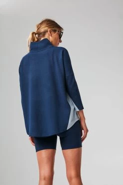 Navy And Breezy Blue Ally Swing Sweatshirt -Vogue Vista Clothing Nm1qIRj3aD03HfFjlJANwfQ0hsfOSV3y 1