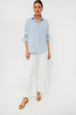 Chambray Nadine Button Down -Vogue Vista Clothing No543v3DdtiJuhamQHhc22kTZqITsTMb 1