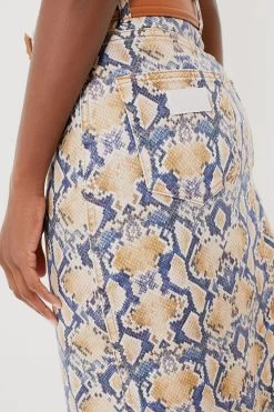 Ganni Safari Print Denim Maxi Slit Skirt 9 Ganni Safari Print Denim Maxi Slit Skirt -Vogue Vista Clothing Noavikm8pyyYwl4X8dyEUvlZ3t9Yn9LV 1