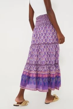 Purple Print Mandy Maxi Skirt -Vogue Vista Clothing OH8gergjC2TRWP5LI4hEZayhxJyxdfEW 1