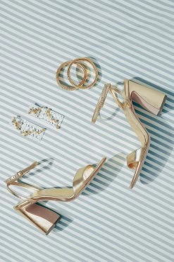 Loeffler Randall Champagne Malia Curved Heel Simple Sandal -Vogue Vista Clothing ONHyqj7H5R0JFEGBLDLkMiFzRfpQic64 1