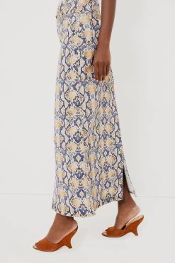 Ganni Safari Print Denim Maxi Slit Skirt 7 Ganni Safari Print Denim Maxi Slit Skirt -Vogue Vista Clothing OqUhZsJaEveauIu2ezCNKyZTXH4rb8Cj 1