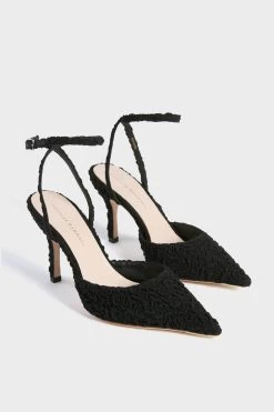 Loeffler Randall Black Puckered Jaden Heels -Vogue Vista Clothing PHIb0u2r6nesn2RSiN3apOLJEGenzoVs 1