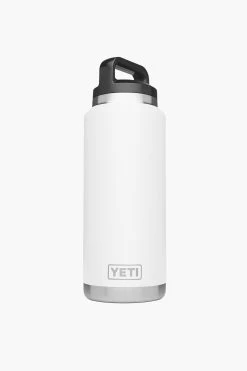 Yeti White Rambler 36oz Bottle W/Chug Cap