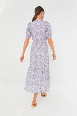 Lavender Floral Frannie Maxi Dress -Vogue Vista Clothing PkD7rKmYkcuB9B3cOwfXp5xUu7T2VBO2 1