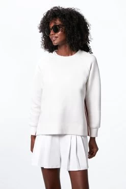 Retro Red And White Maggie Pullover