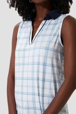 Provincial Plaid Sleeveless Caroline Polo -Vogue Vista Clothing Puw1RS2KueNvVEdRGH1Wp5q2ZcpiULRG 1