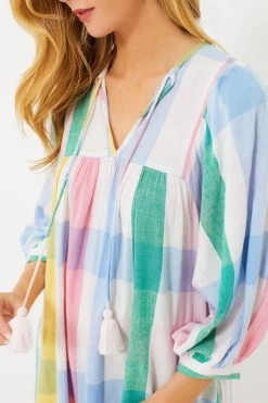 Pastel Plaid Daisy Dress -Vogue Vista Clothing Pxm1HMFJKFgqQ9BKcSpdRQ98f5it50bX 1