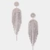 Silver Chandelier Earrings