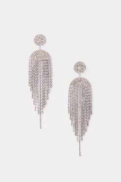 Silver Chandelier Earrings