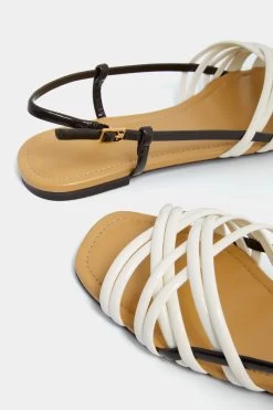 Tory Burch New Ivory Multi Strap Sandal -Vogue Vista Clothing QMUXjCZm4LkJklEw3Bu7lUlq66wLXYXR 1