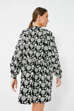 Black & Ivory Eyelet Kathleen Long Sleeve Dress -Vogue Vista Clothing RDqxfwPc1kHseBXmvXHVqvuHbCAMkyGy 1