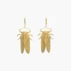 Goldbug Large Drop Earrings