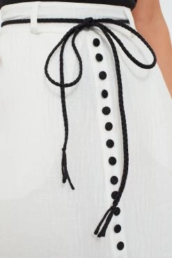 Alba Black Grace Silk Linen Midi Skirt -Vogue Vista Clothing RV6pq4bRsyHuF1KOohfKkxMhiPpDMvBP 1