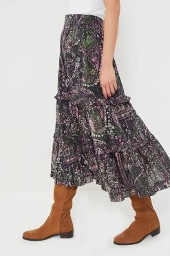 Caymen Paisley Purple Darcy Ankle Skirt -Vogue Vista Clothing S97bhhd77OC8WYRmnkQYj9DUsFTUGvkT 1