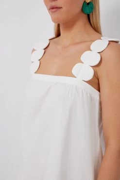 Off White Bubble Long Dress With Straps 11 Off White Bubble Long Dress With Straps -Vogue Vista Clothing SG2uV2VXmpic9UNPQlx2K7hJghNHwAsE 1