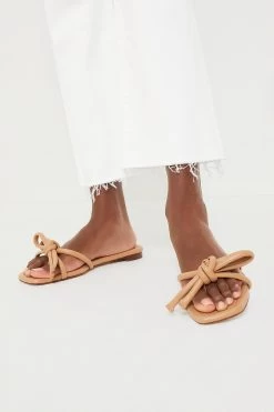 Loeffler Randall Dune Nappa Hadley Leather Bow Flat Sandal -Vogue Vista Clothing Si502oIOBhvYUkbimGmYkcqAFQx3RUKN 1