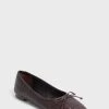 Schutz Dark Chocolate Arissa Flats