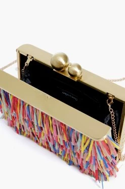 Carlita Carnivale Raffia Fringed Clutch -Vogue Vista Clothing SphD3xCA7g8zwdo6cOP4fjKicZDly3G9 1