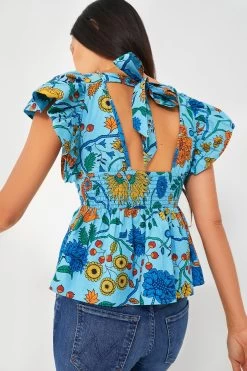 Tanika Print Mona Top -Vogue Vista Clothing T00426CWpkepGQDZPBwtF7tGHYqnUdVF 1