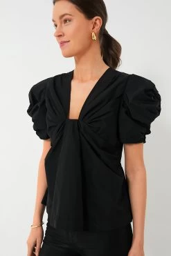 Black Aubrey Blouse