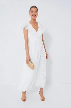 Blanc Giselle Tulle Gown