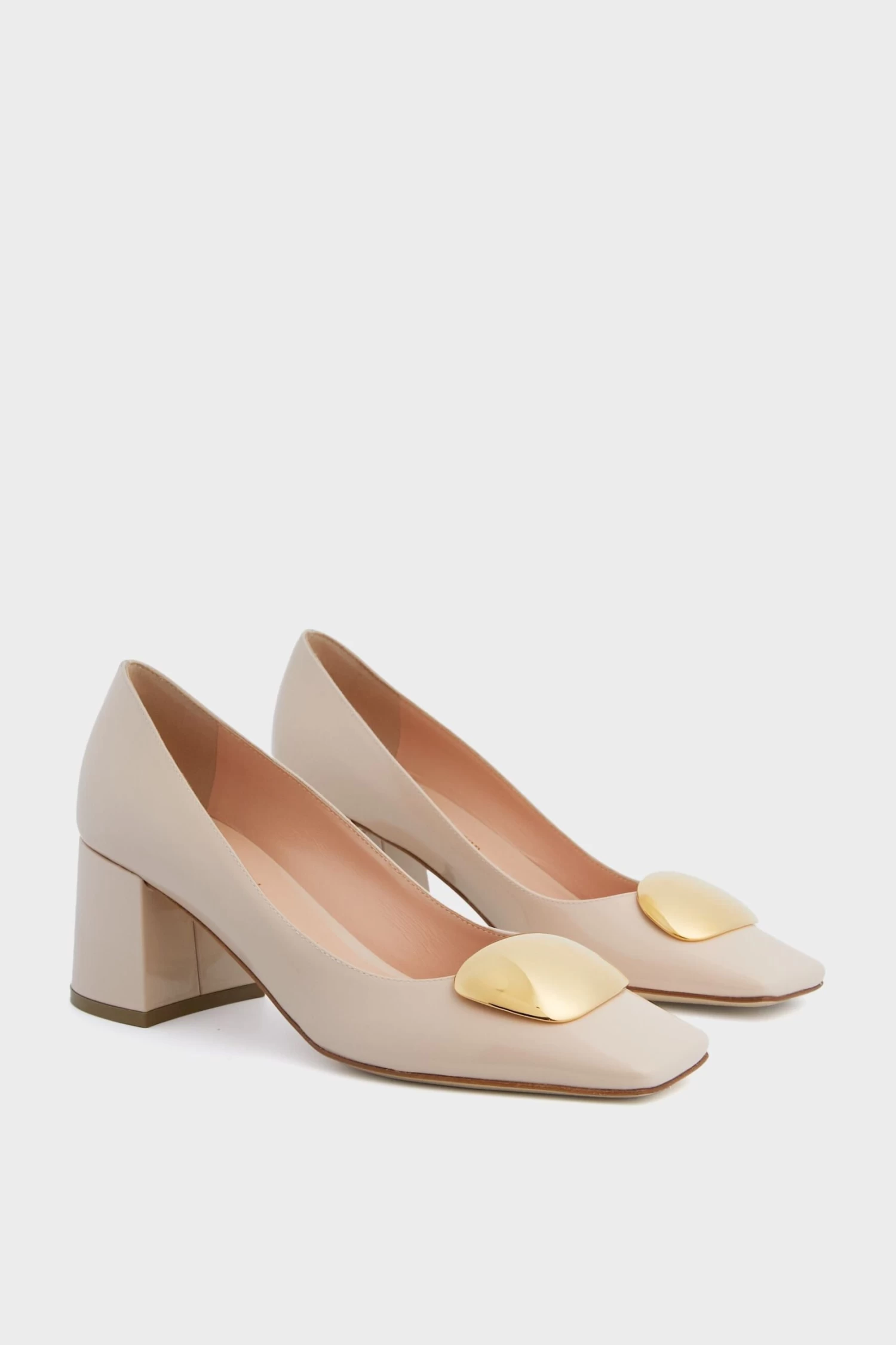 Crema Patent Naxos Heels 5 Crema Patent Naxos Heels - Image 5